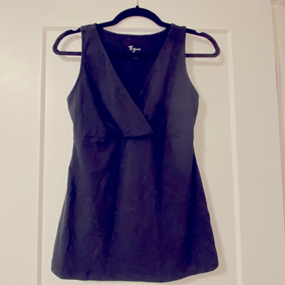 Thyme maternity v neck nursing tank